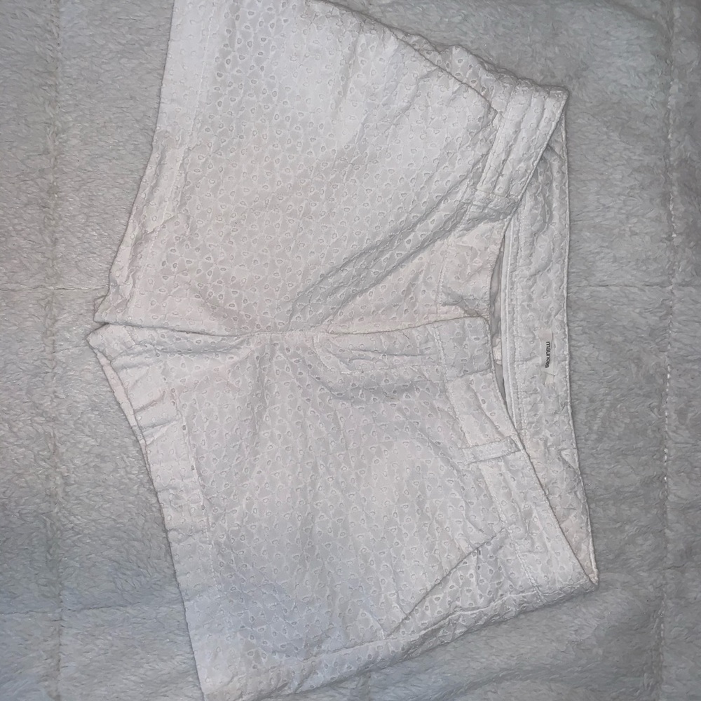 White Maurice’s shorts
